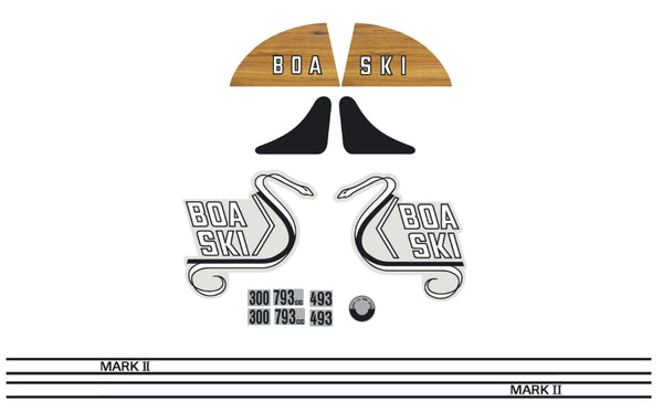 1971 Boa-Ski Mark I/II Decal Set